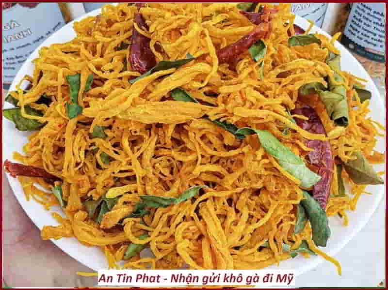 - Nhận gửi khô gà đi Mỹ