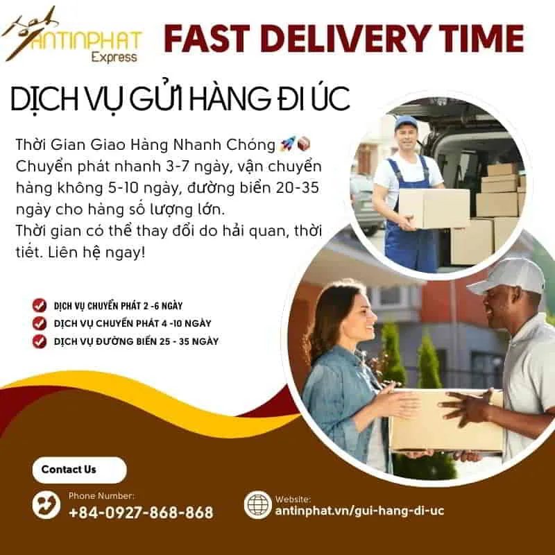 Gửi Hàng Đi Úc Bao Thuế Nhập Khẩu 100% ✔️ Dịch Vụ Vận Chuyển Hàng Từ Việt Nam Sang Úc Trọn Gói Từ A-Z Tại ATP Express