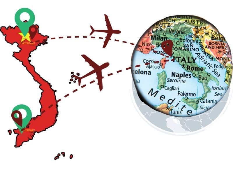 Gửi Hàng Đi Ý Italia Bao Thuế Nhập Khẩu