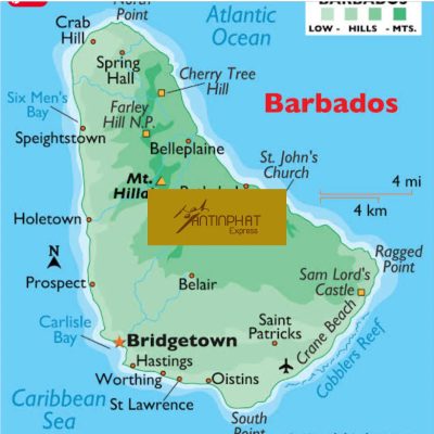 Gửi hàng đi Barbados qua DHL, FedEx, UPS, EMS và VNPOST tại ATP Expres