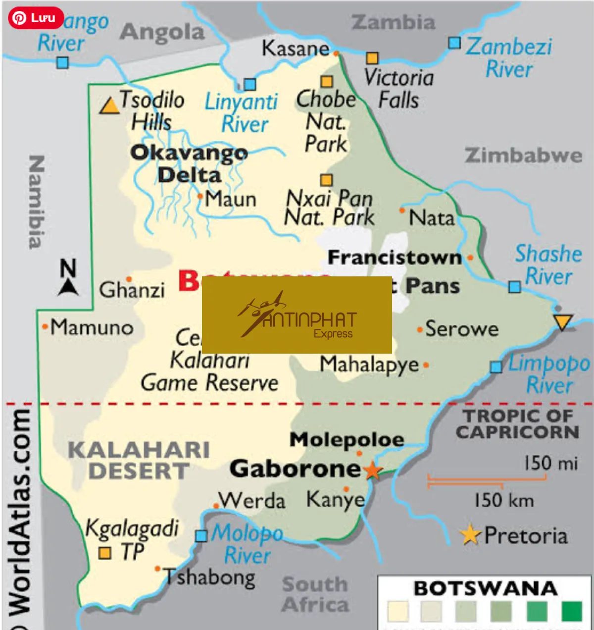 Gửi hàng đi Botswana qua DHL, FedEx, UPS, EMS và VNPOST – Dịch vụ chuyển phát quốc tế uy tín tại ATP Express Gửi hàng đi Botswana qua DHL, FedEx, UPS, EMS và VNPOST – Dịch vụ chuyển phát quốc tế uy tín tại ATP Express