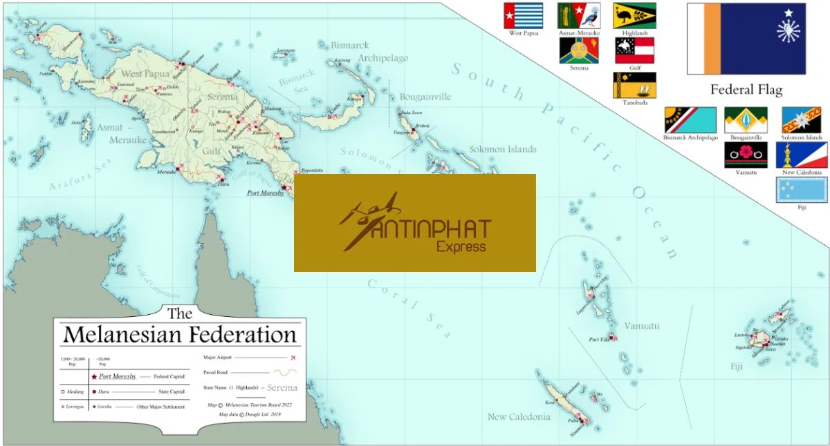 Gửi Hàng Đi Melanesia – Dịch Vụ Vận Chuyển Quốc Tế DHL, UPS, FedEx, EMS Tại ATP Express Gửi Hàng Đi Melanesia – Dịch Vụ Vận Chuyển Quốc Tế DHL, UPS, FedEx, EMS Tại ATP Express