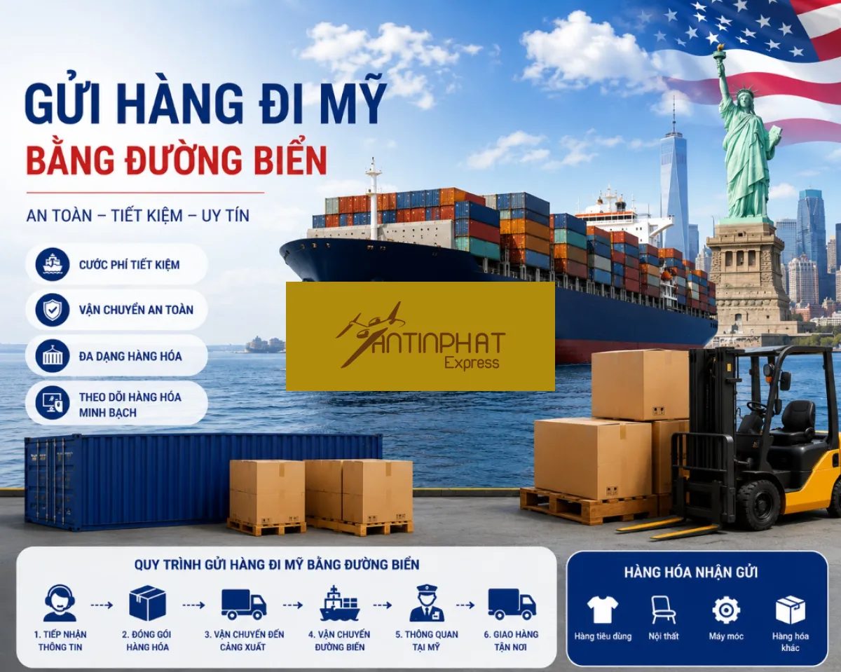 Vận chuyển Việt Mỹ 2-5 ngày – Dịch vụ trọn gói bao thuế tại ATP Express Vận chuyển Việt Mỹ 2-5 ngày – Dịch vụ trọn gói bao thuế tại ATP Express