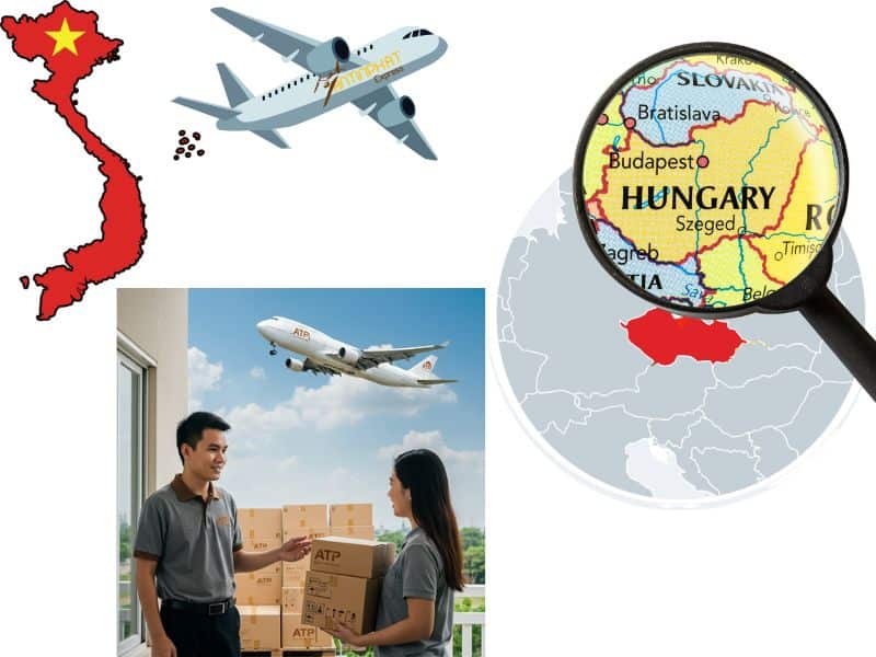 Gửi Hàng Đi Hungary Bao Thuế ✔️Vận Chuyển Việt Nam Hungary Trọn Gói
