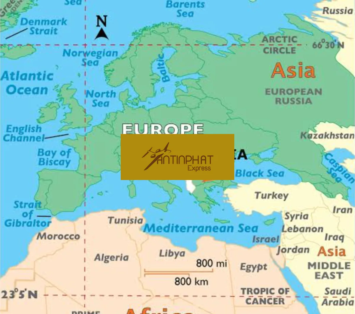 Gửi hàng đi Albania qua DHL, FedEx, UPS, EMS và VNPOST tại ATP Express