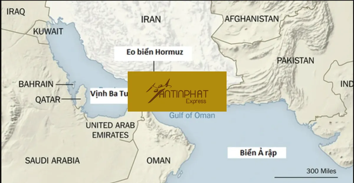 Gửi hàng đi Iran qua DHL, FedEx, UPS, EMS tại ATP Express uy tín