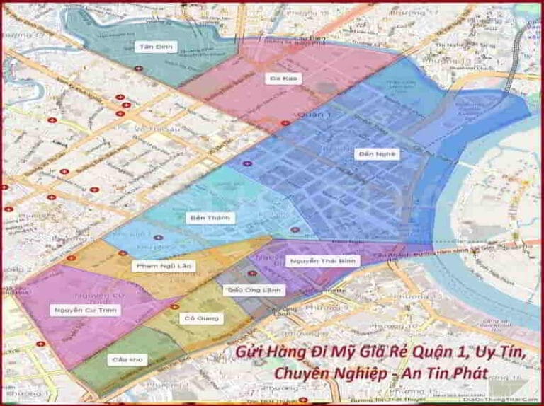 Vận Chuyển Hàng Từ Phường Đa Kao TP.HCM Đi Mỹ