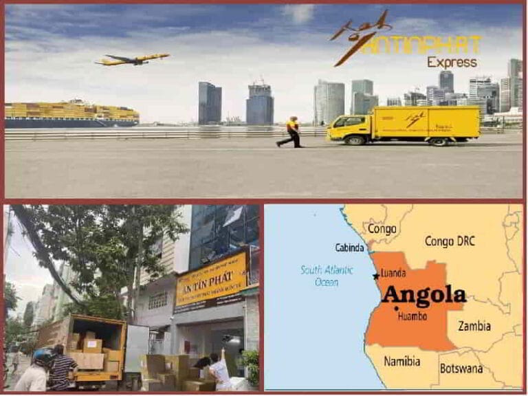 Chuyển phát nhanh DHL đi Cộng hòa Angola