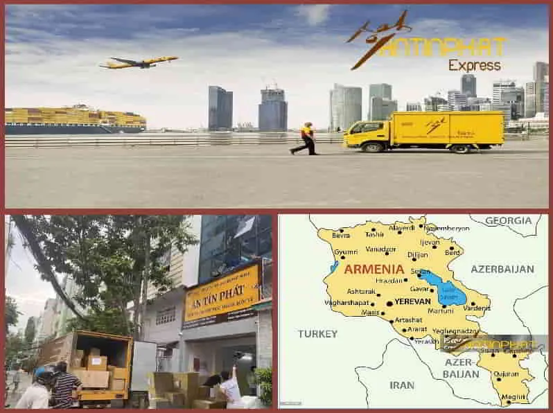 An Tin Phat - Dịch vụ chuyển phát nhanh DHL đi Cộng hòa Armenia