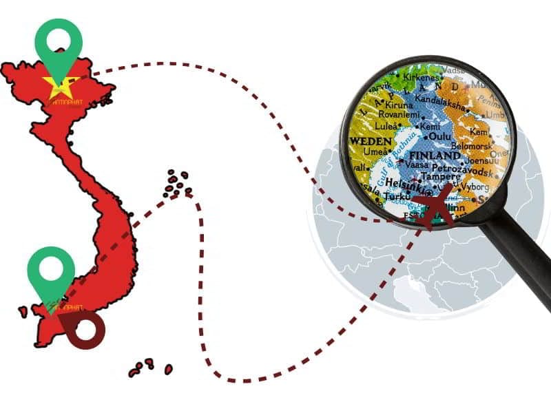 Gửi Hàng Đi Phần Lan (Finland) (Finland) Bao Thuế 100%