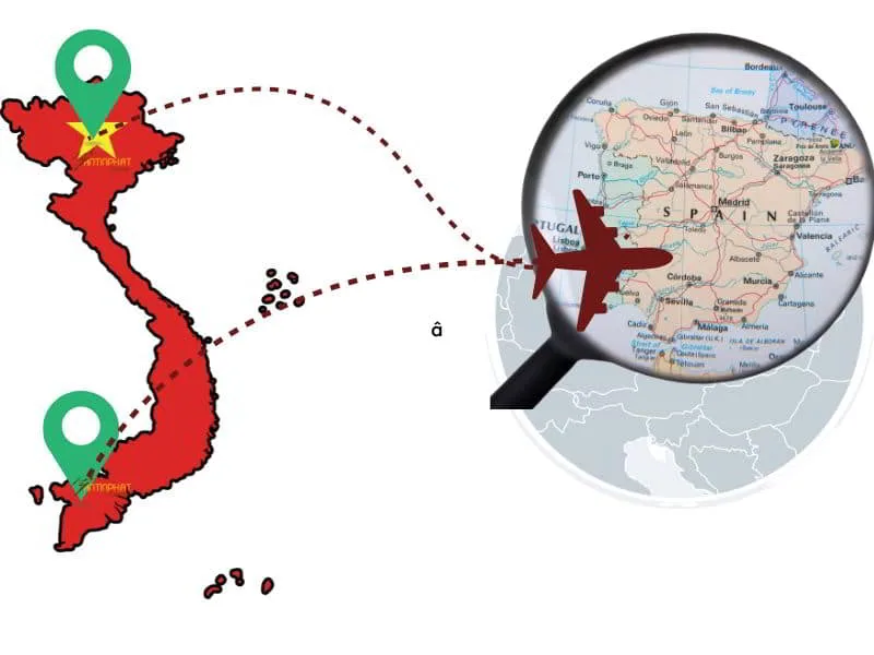 Gửi Hàng Đi Tây Ban Nha (Spain)