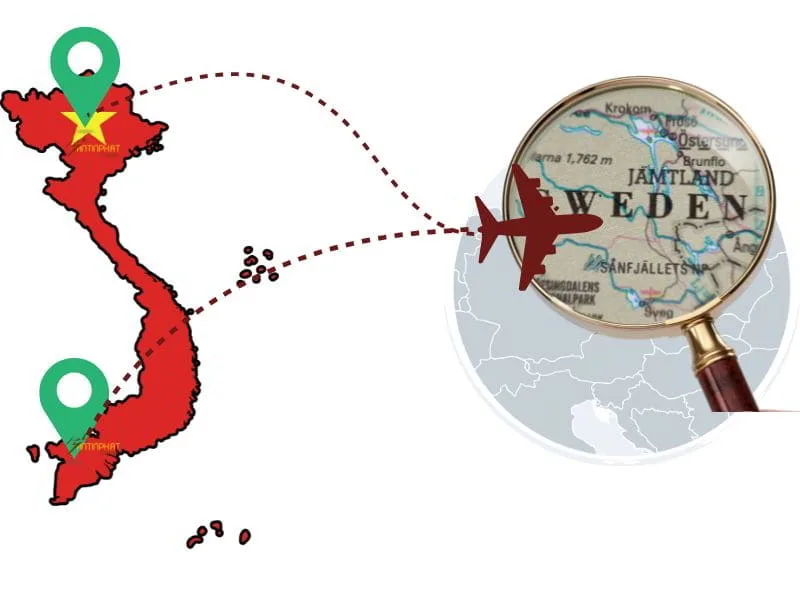 Gửi Hàng Đi Thụy Điển (Sweden) Giá Rẻ