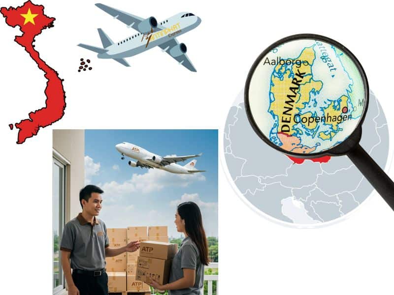 Gửi Hàng Đi Đan Mạch (Denmark) ✔️ Bao Thuế